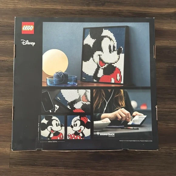 LEGO Art 31202 Disney’s Mickey Mouse Retired Building Set Sealed NEW - Picture 4 of 7